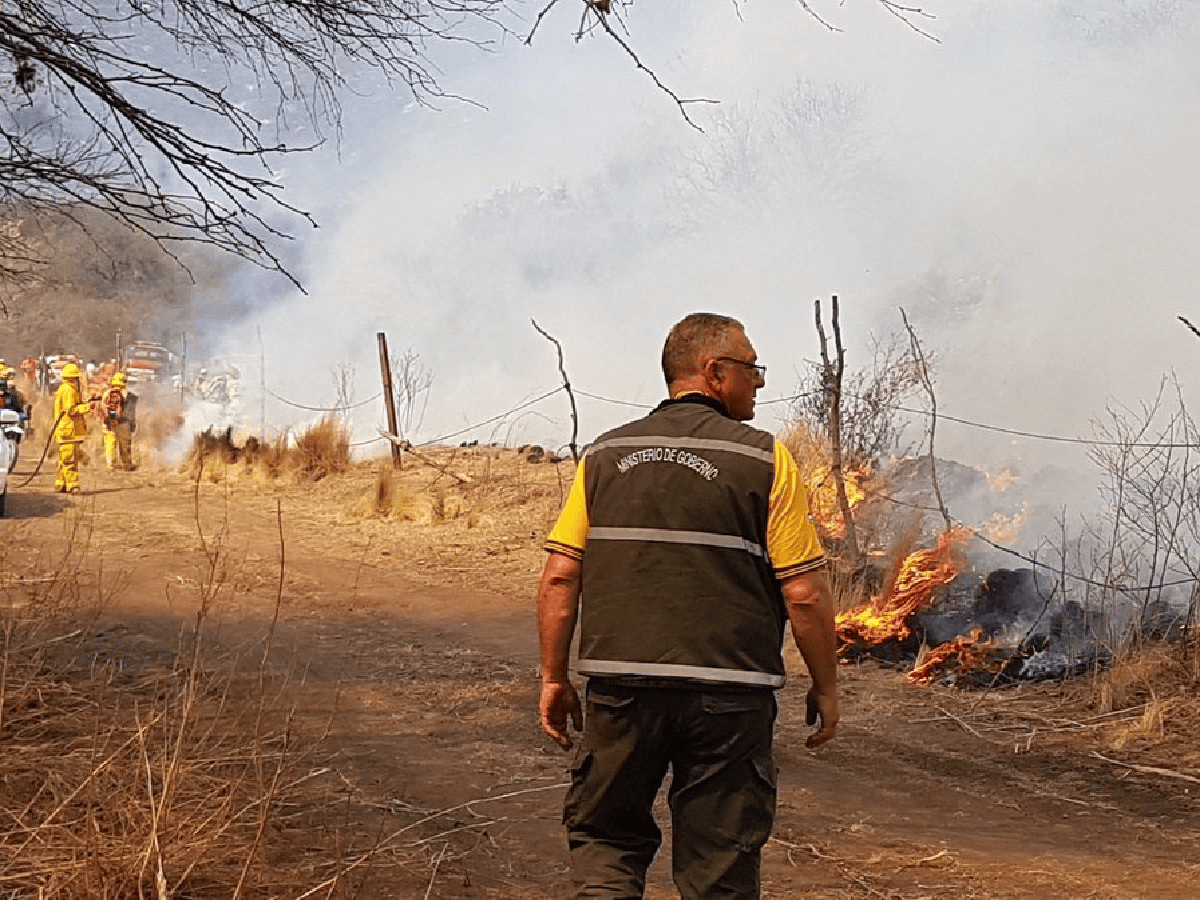Los incendios arrasaron más de ocho mil hectáreas en Córdoba