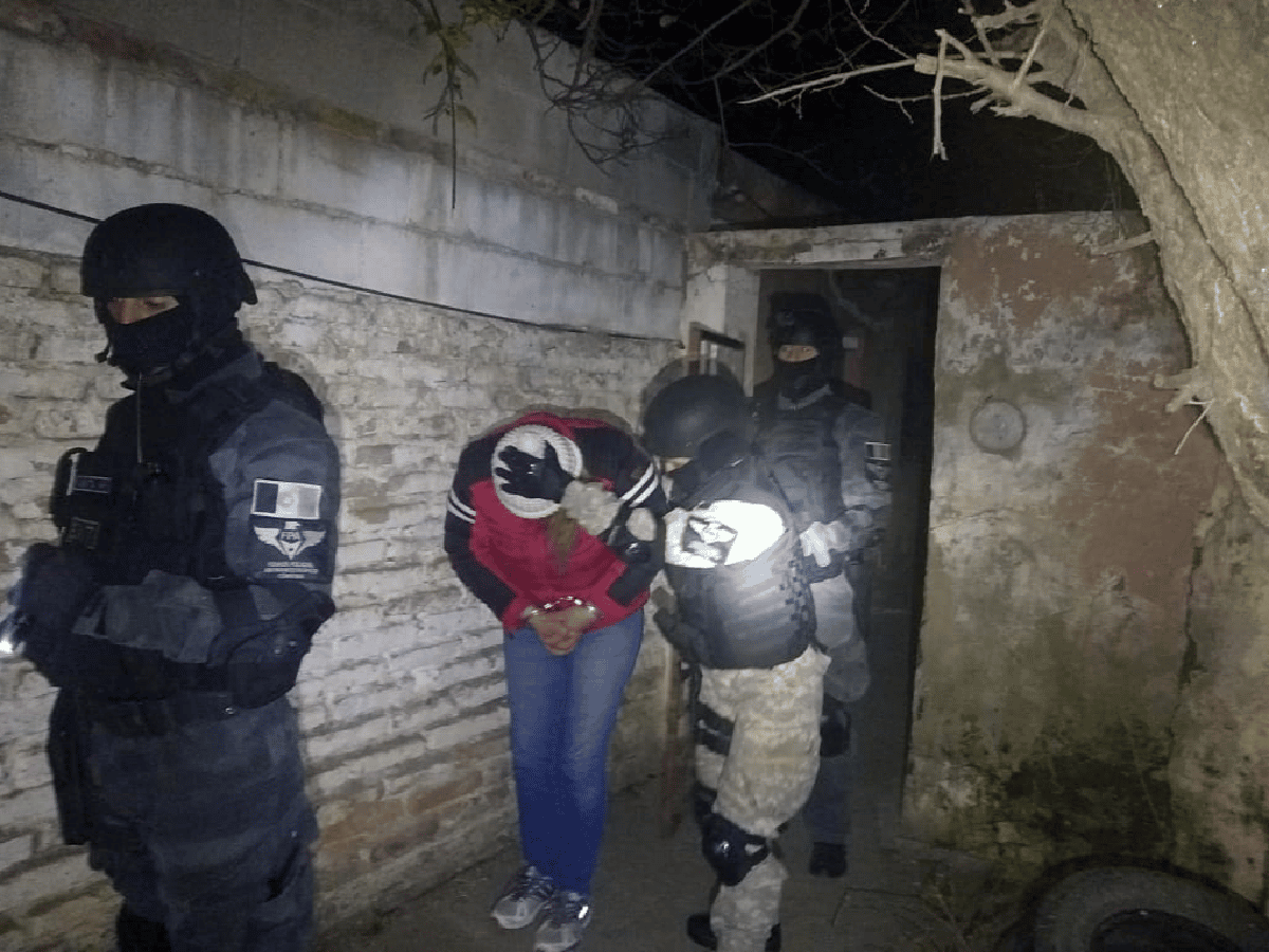 FPA cerró un "kiosco" de droga y detuvo a una mujer en Arroyito