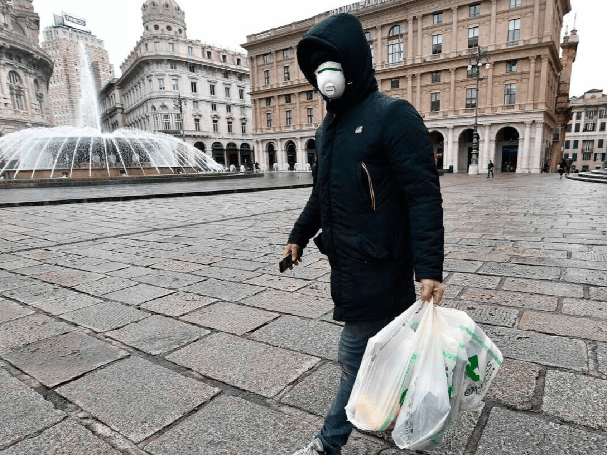 Récord de mortalidad por el coronavirus en Italia: murieron 250 personas en las últimas 24 horas
