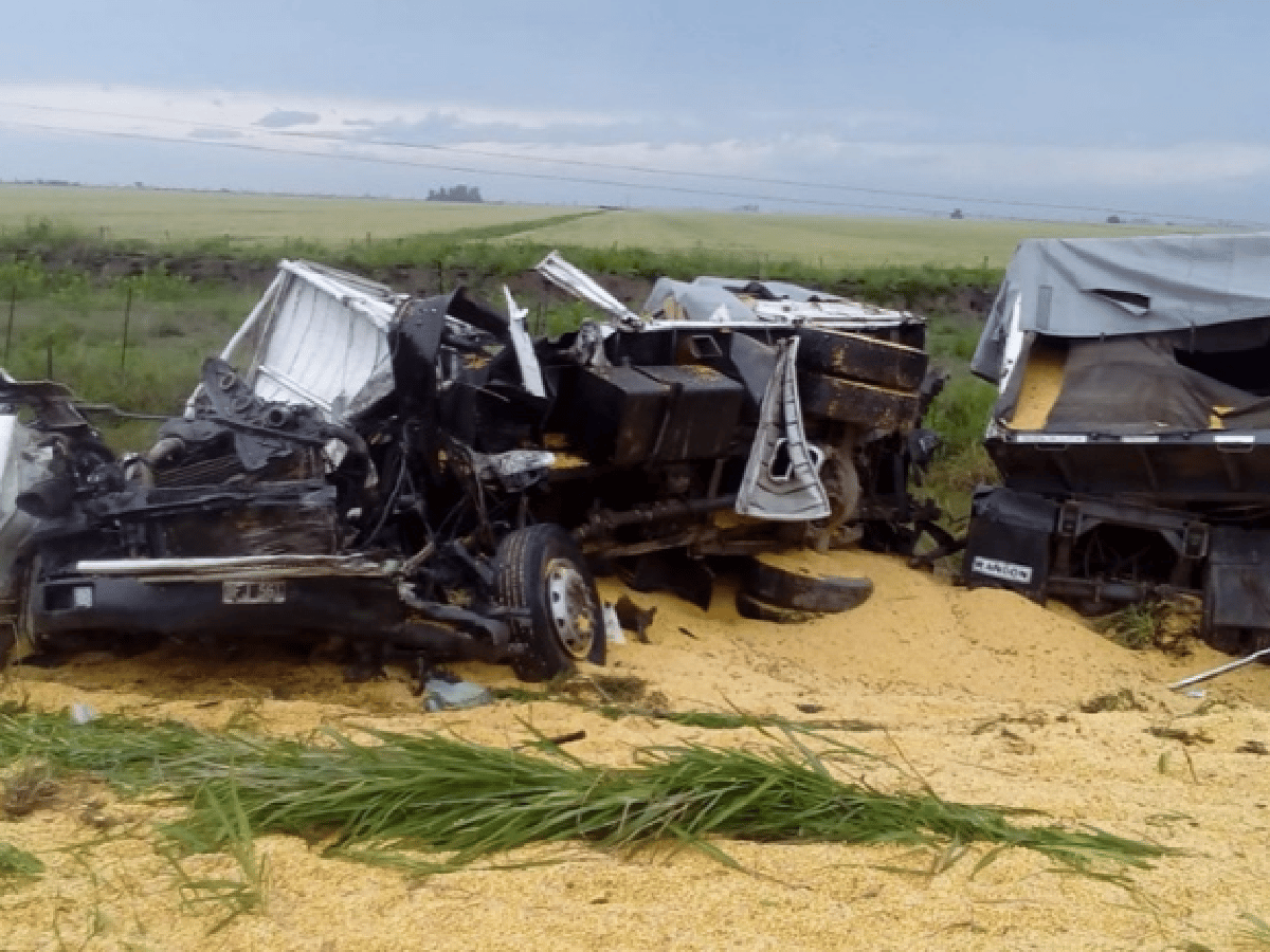 Identificaron a los camioneros fallecidos en un trágico choque cerca de Las Varillas