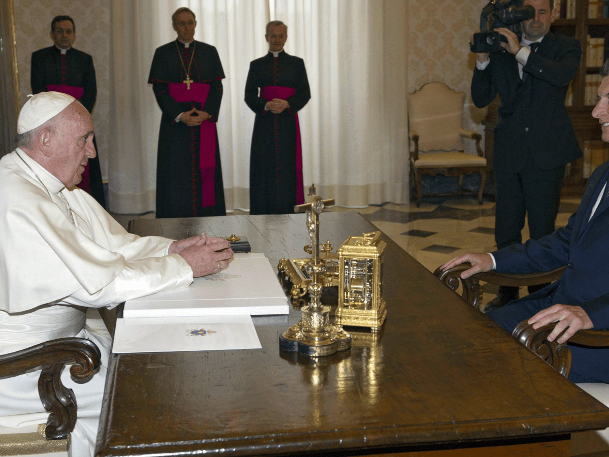 El Papa Francisco le envió una carta a Macri por el 25 de Mayo 