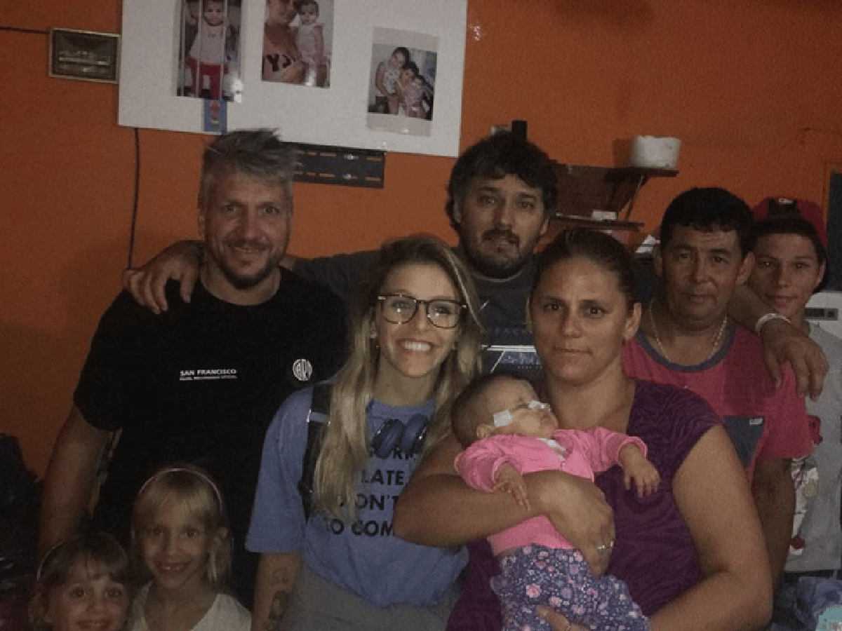 La familia de Tutce recibió una avalancha de donaciones y amor