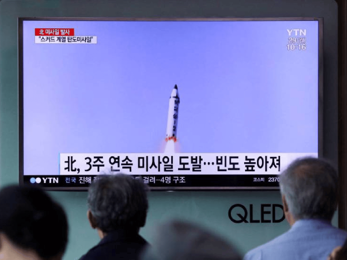 Corea del Norte lanzó un nuevo misil balístico 