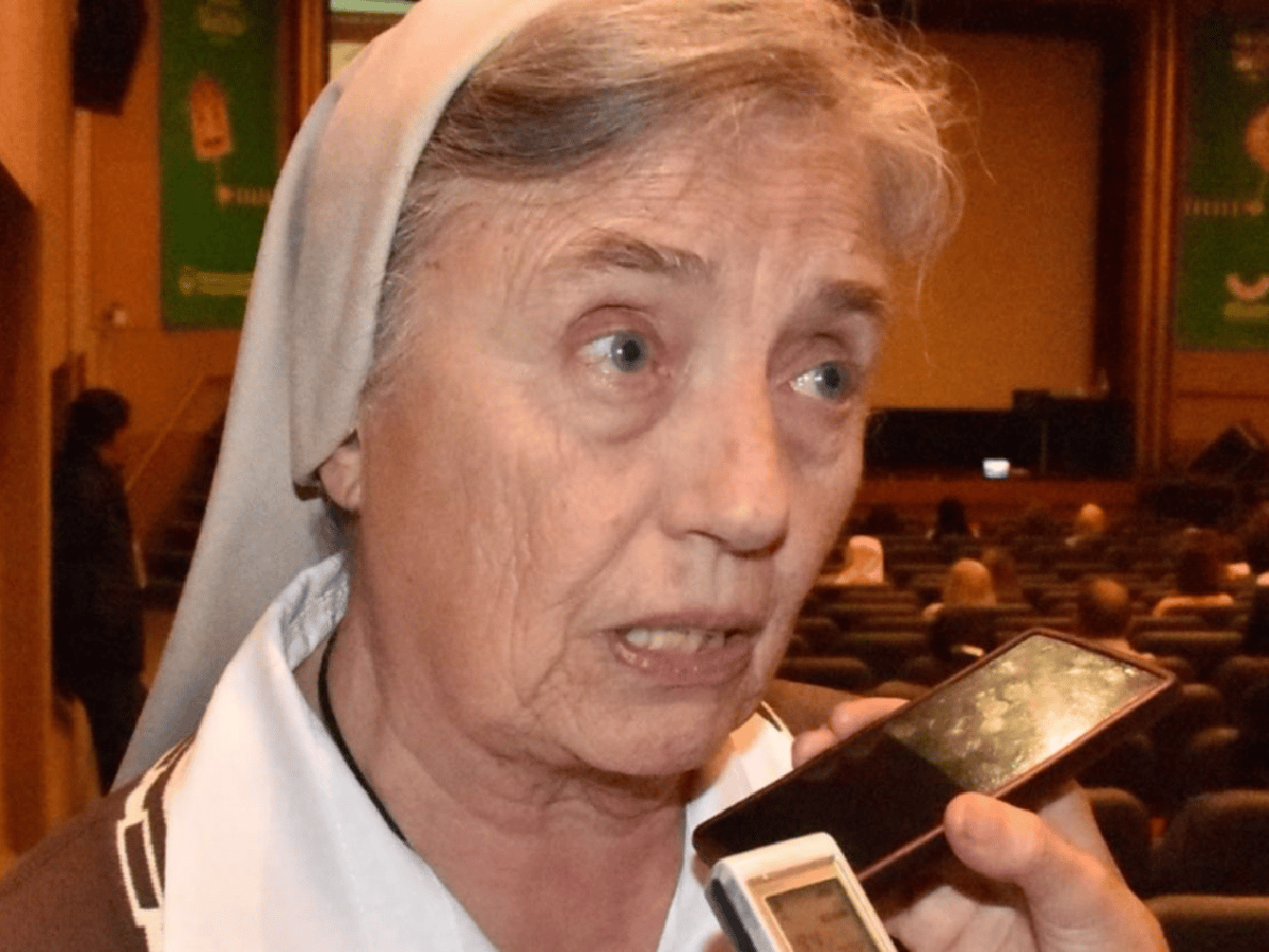 Fuerte denuncia de la monja Martha Pelloni contra La Cámpora