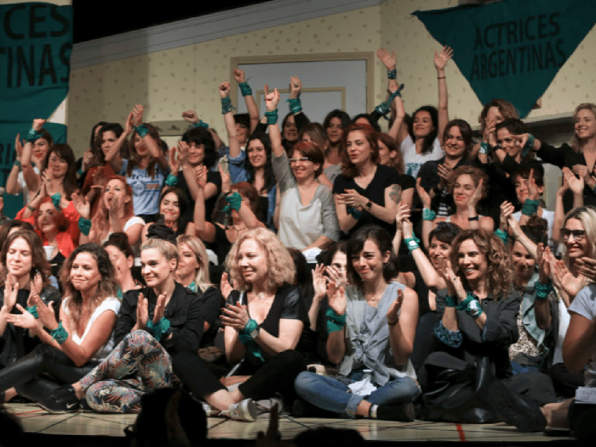 "Quiero trabajar sin acoso" y "Contrato sin maltrato", la nueva campaña de Actrices Argentinas