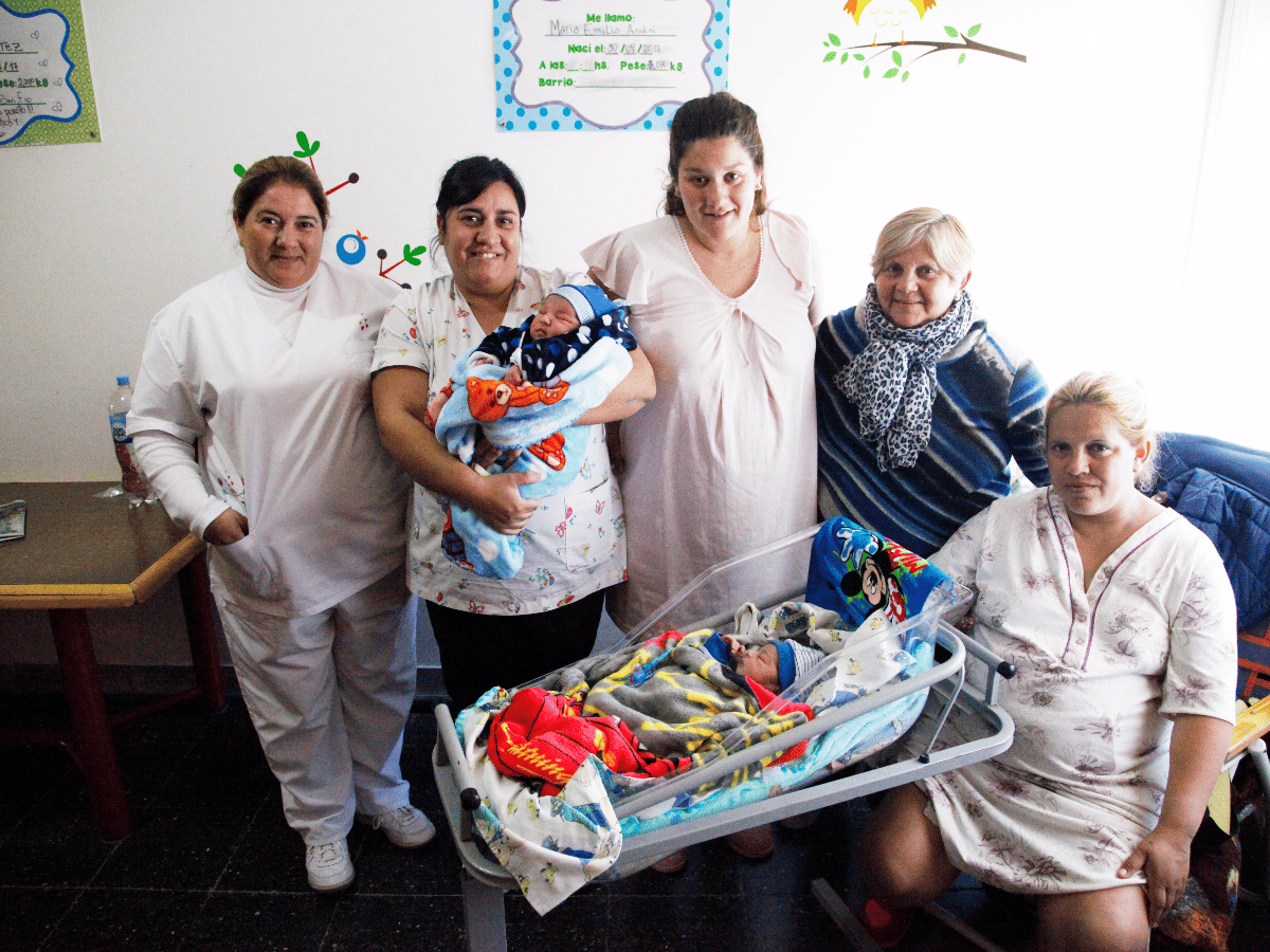 Hospital de vida: nacieron nueve bebés en un día 
