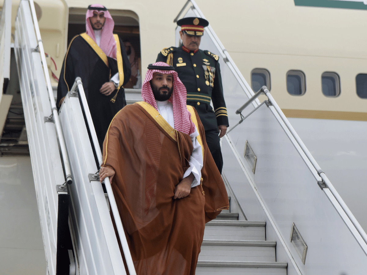 Llegó al país el príncipe de Arabia Saudita