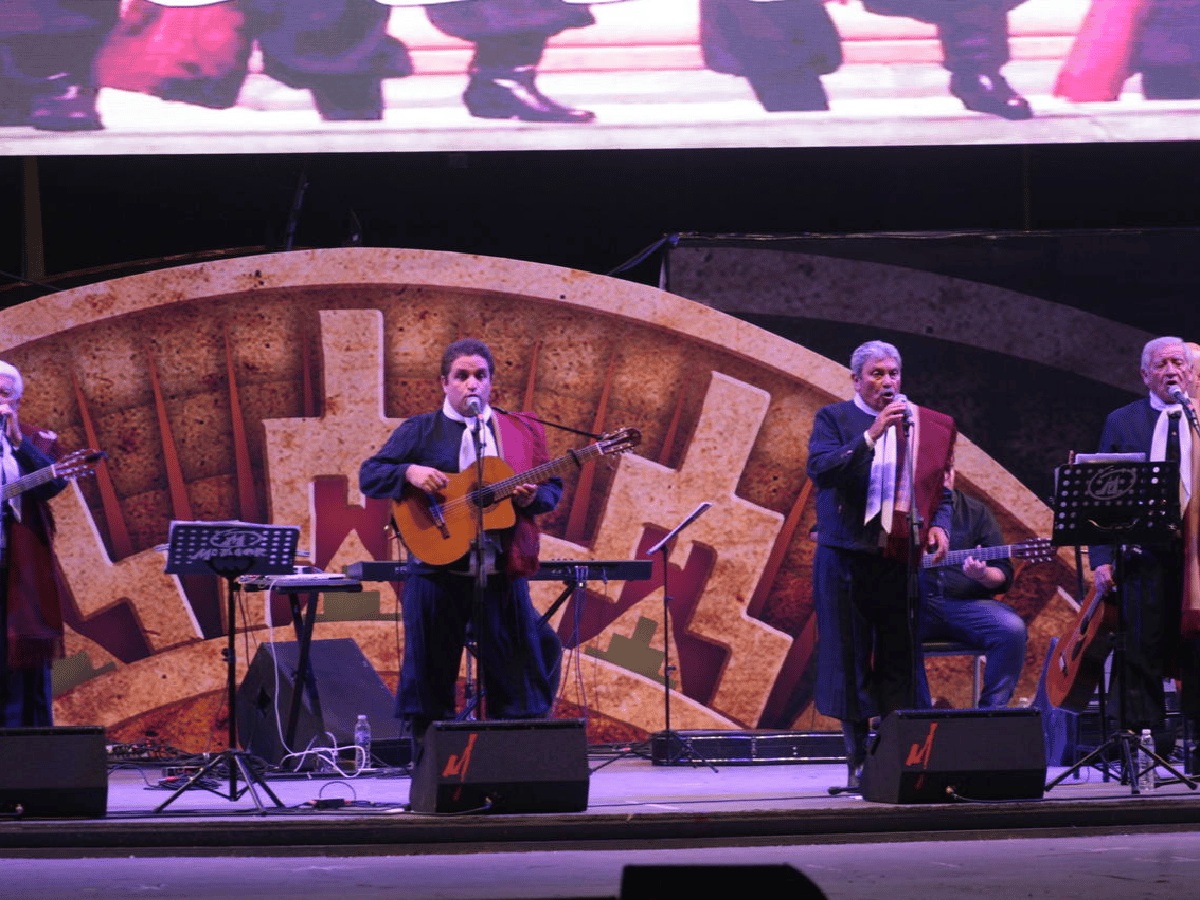 Los 4 de Córdoba celebraron 50 años con la música en Cosquín