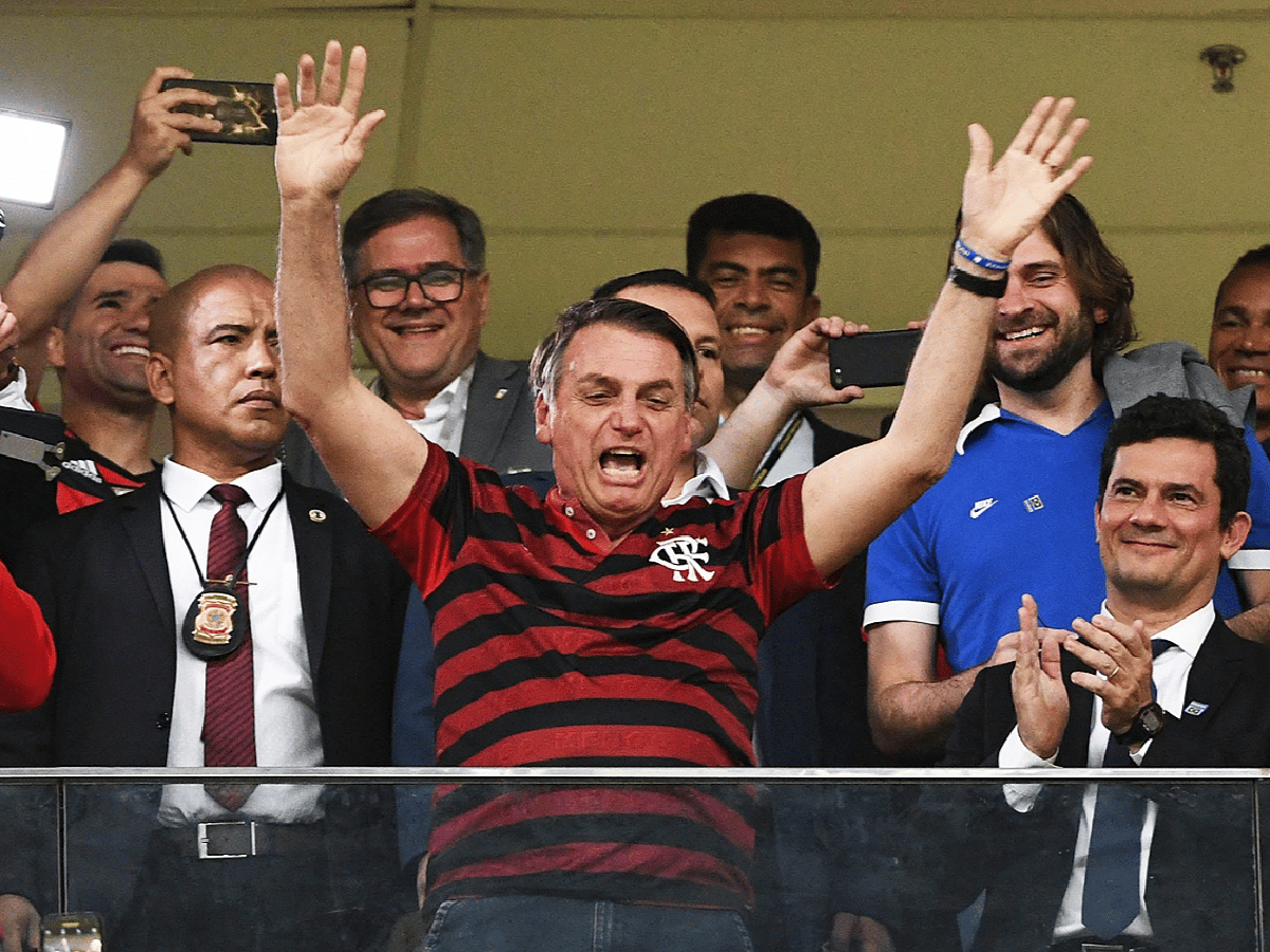 Bolsonaro da por ganada la final de Flamengo ante River 