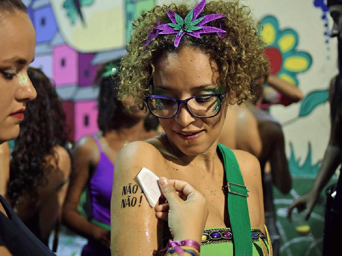 "No es No": las brasileñas en campaña contra el acoso en carnaval  