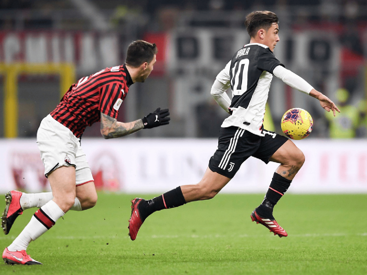 Juventus rescató un empate contra Milan 
