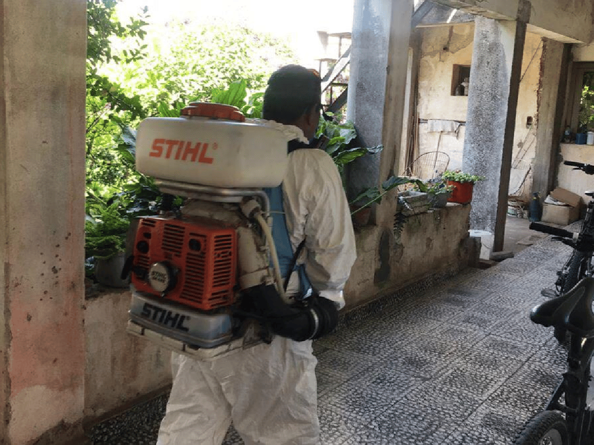 Fumigaron en Miramar ante un posible caso de Dengue