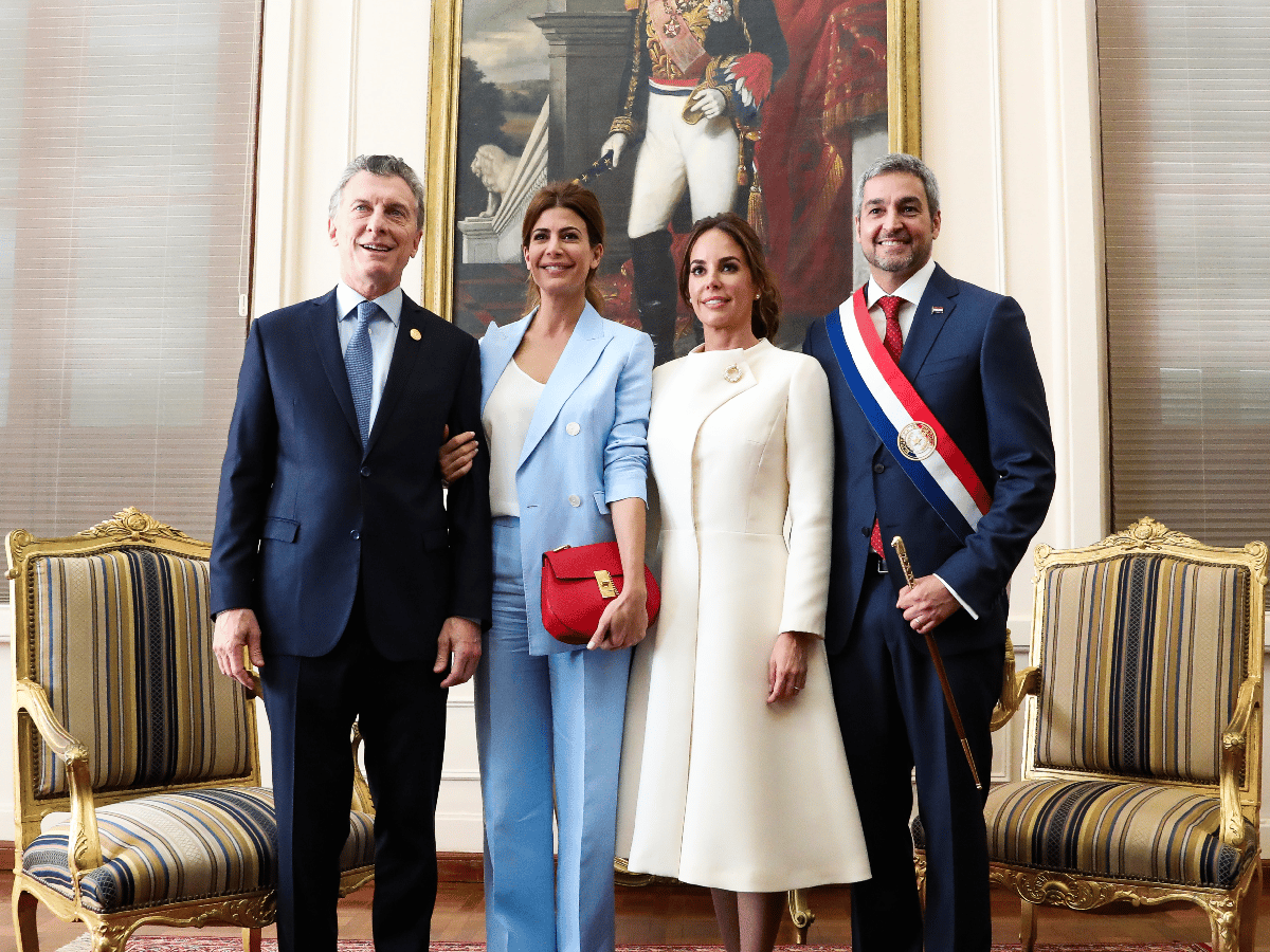 Macri asistió a la asunción del presidente Abdo en Paraguay 