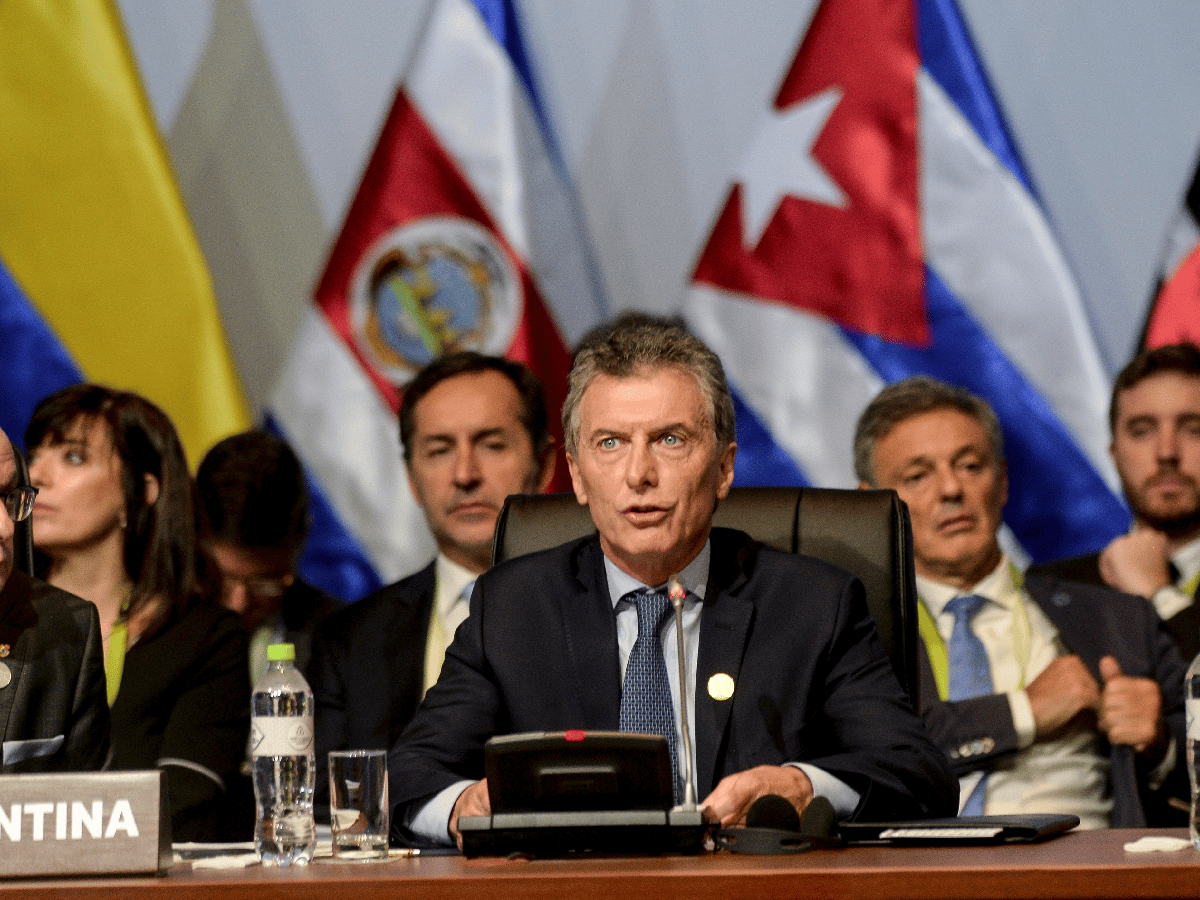  Macri redobló las críticas a Venezuela y reclamó una "salida democrática y pacífica" 