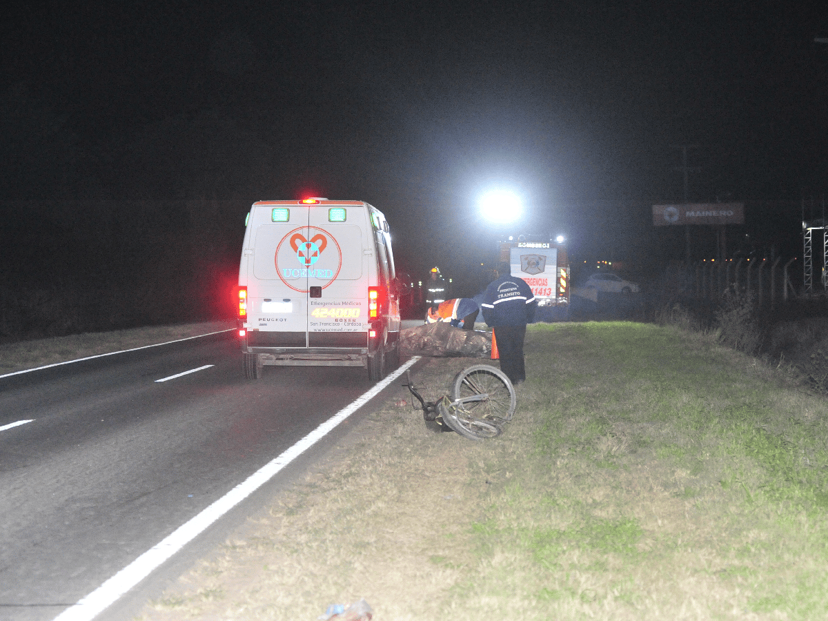 Tenía 75 años y vivía en Frontera el ciclista fallecido anoche en la ruta 19 