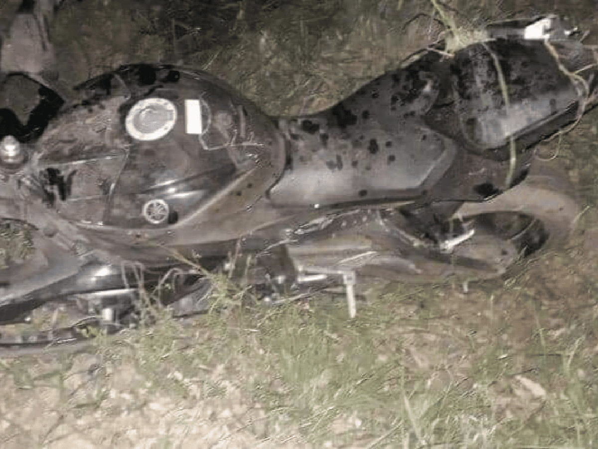Villa Concepción del Tío: murió motociclista que se despistó y chocó contra un alambrado 