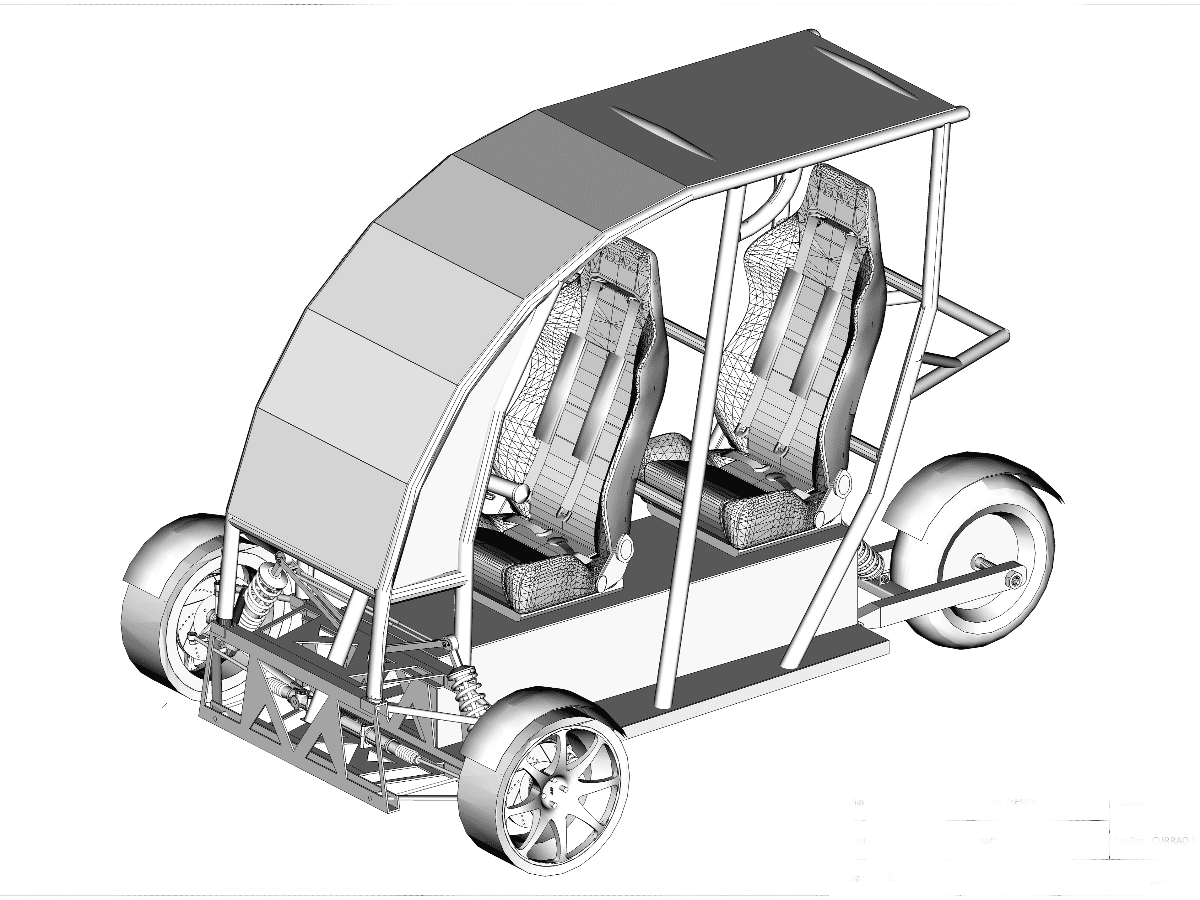 Exodia, un vehículo eléctrico para discapacitados creado en la UTN