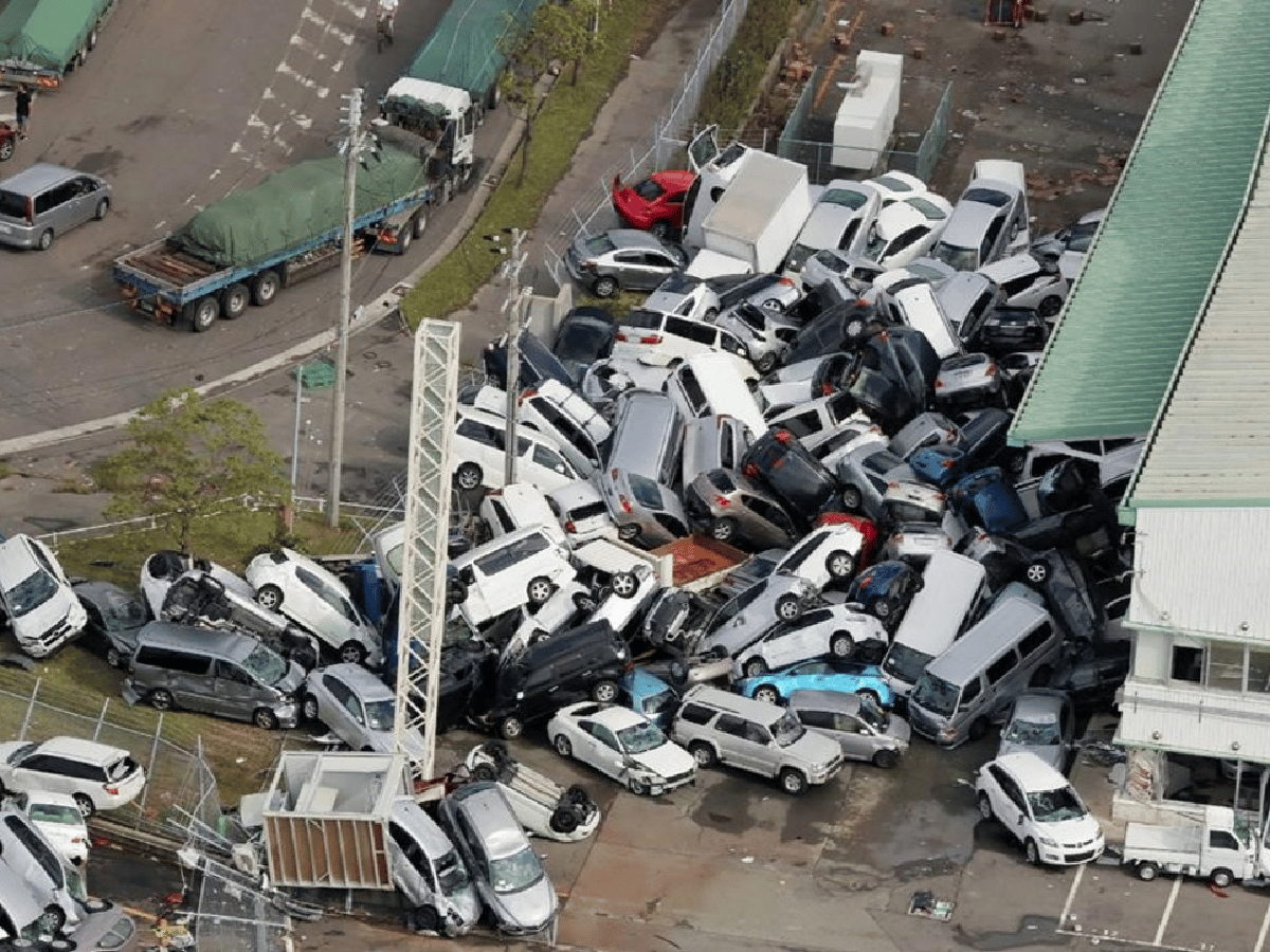 Japón: al menos 11 muertos deja el peor tifón en 25 años 