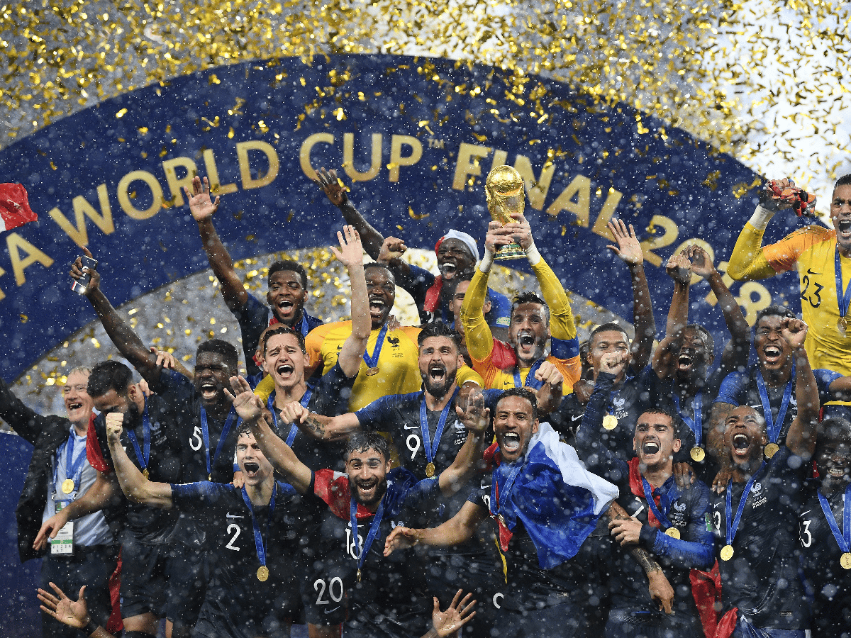 Francia se consagró campeón del Mundo 
