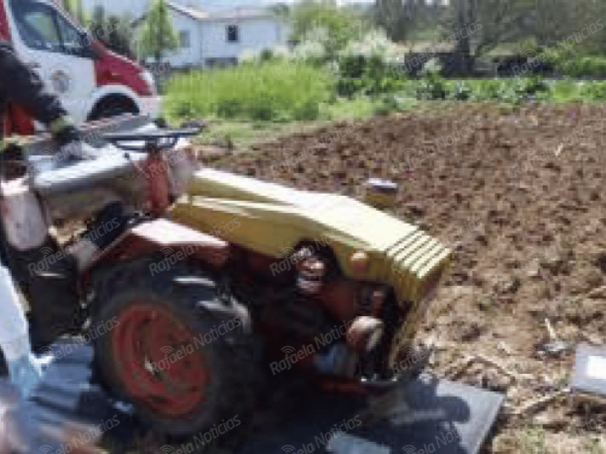 Fallece un niño aplastado por un tractor en San Vicente
