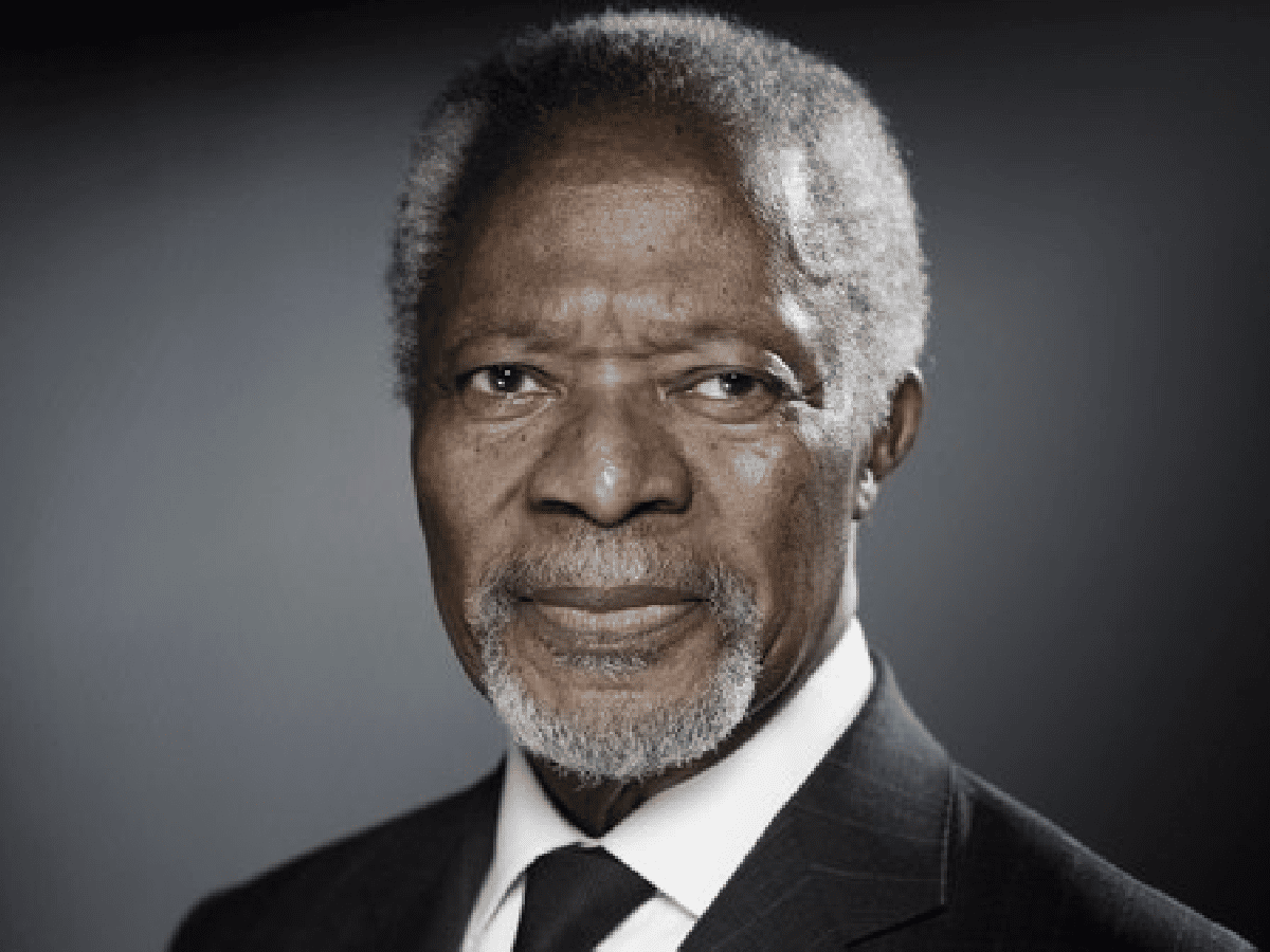 A los 80 años, murió el premio Nobel de la Paz Kofi Annan