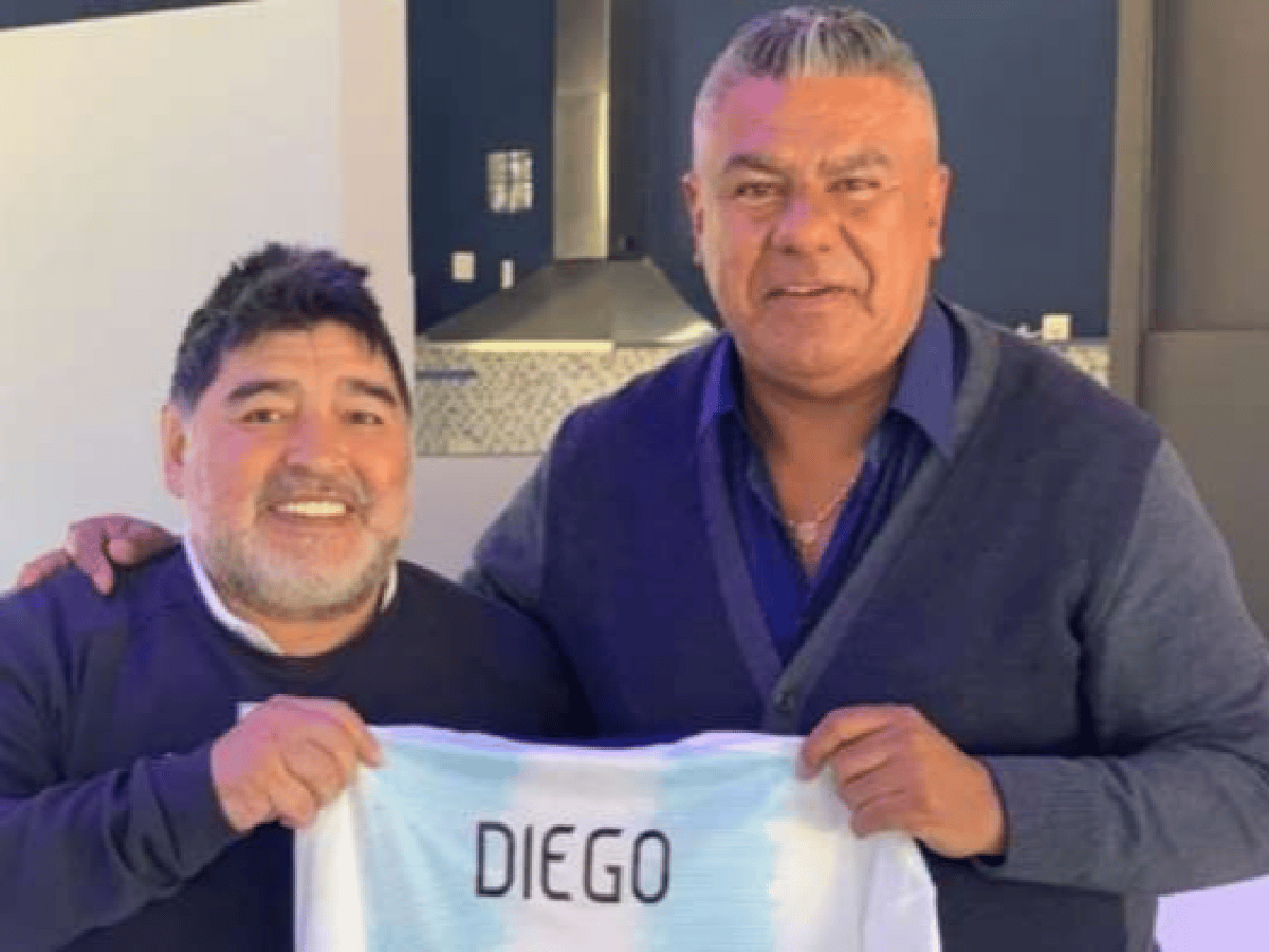 Maradona y Tapia sellaron la paz y almorzaron juntos