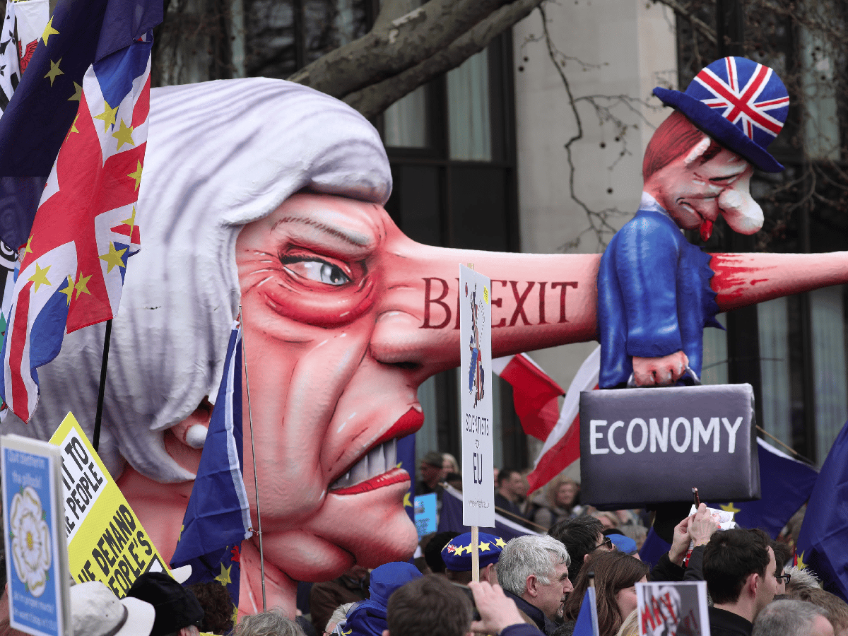 Un millón de personas marchan en Londres para pedir un segundo referendo del Brexit