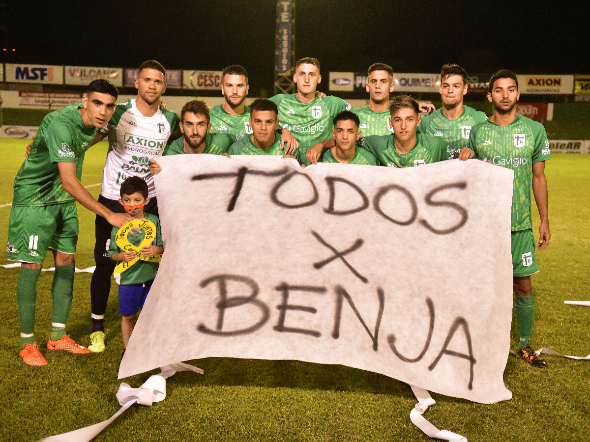 El deporte de la ciudad se solidariza con “Benja”