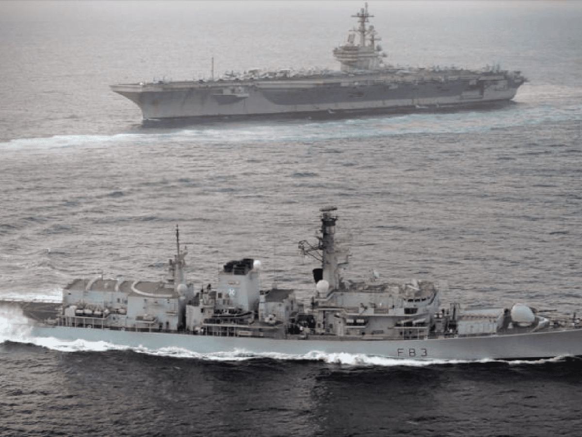 Reino Unido interceptó un buque ruso en aguas territoriales