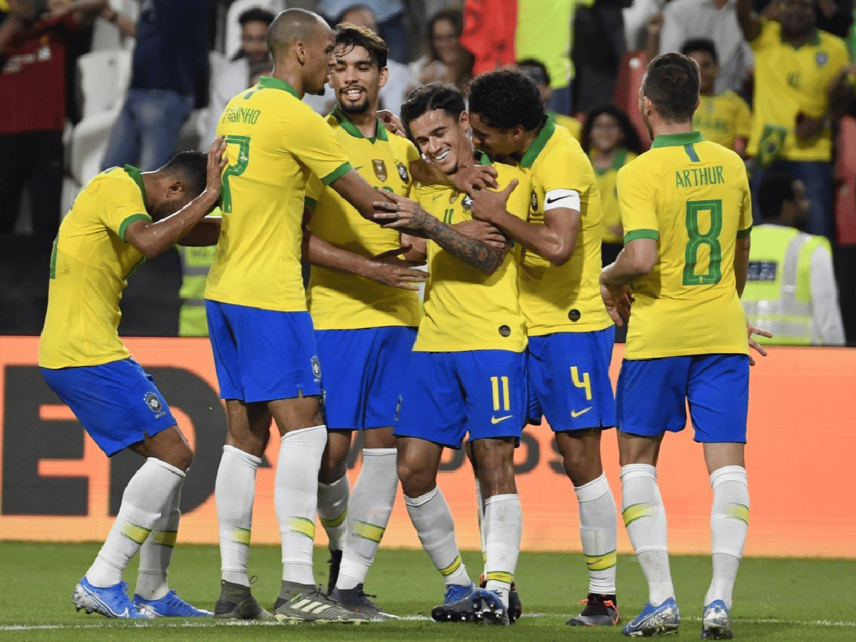 Brasil goleó a Corea del Sur 