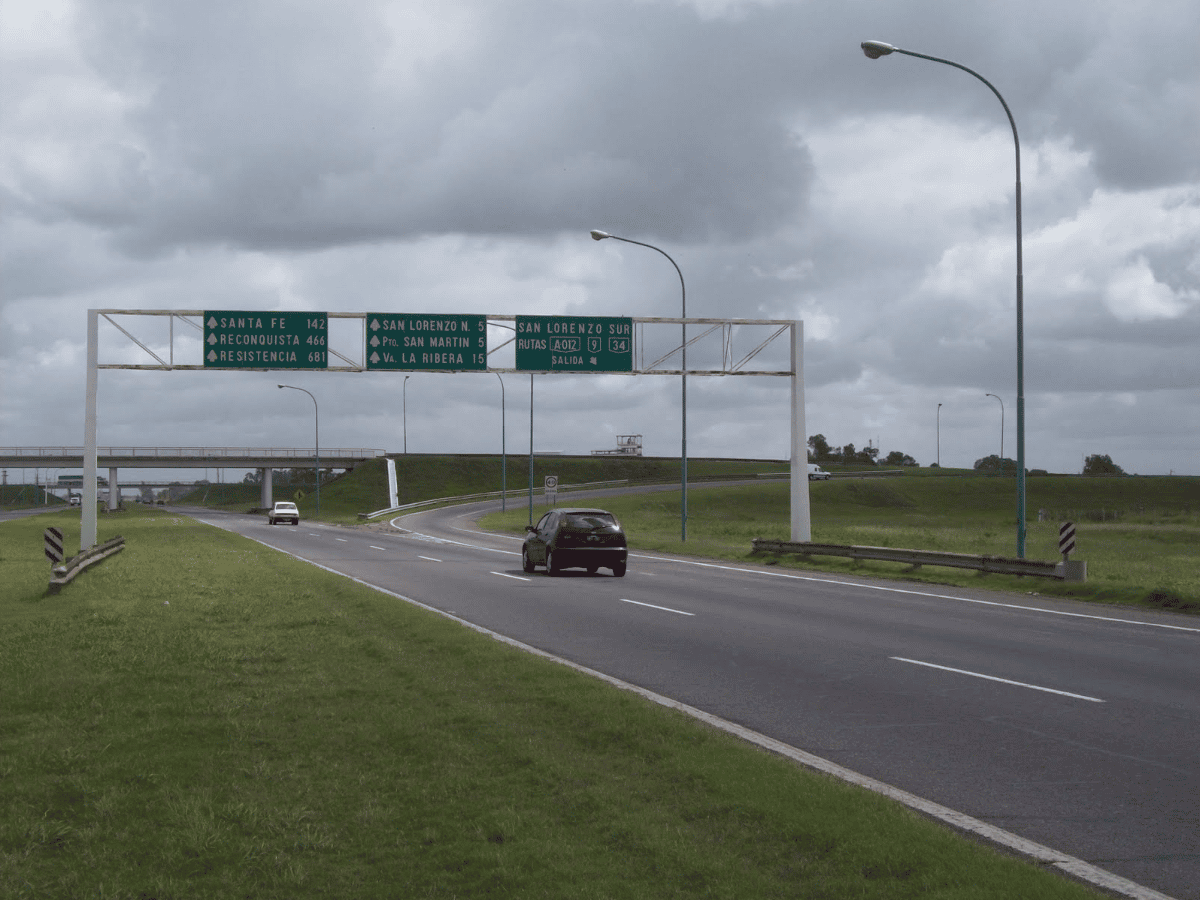Invertirán 297 millones para repavimentar  50 kilómetros de la autopista Santa Fe-Rosario 