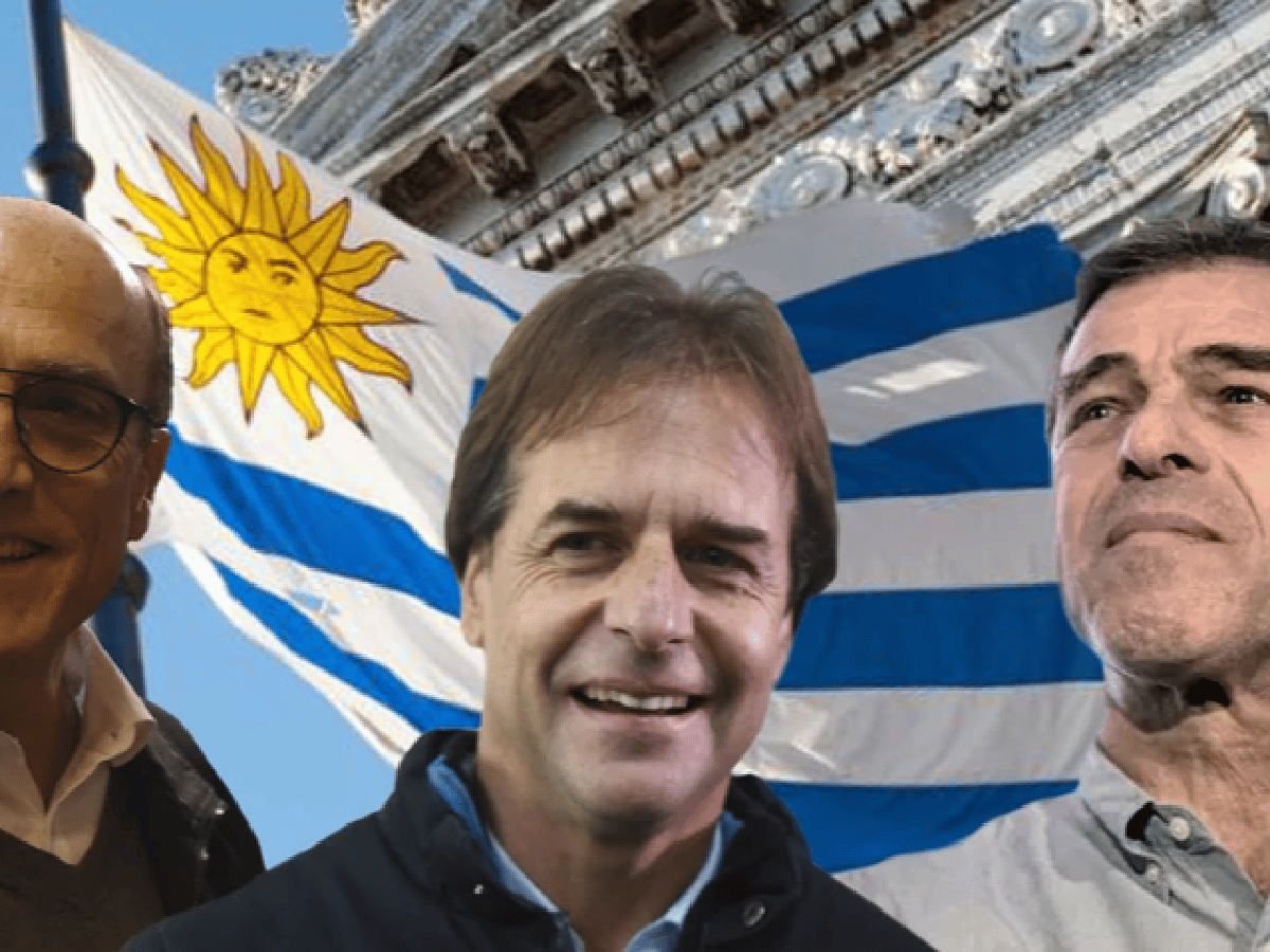 Uruguay: tres hombres pugnarán por la presidencia