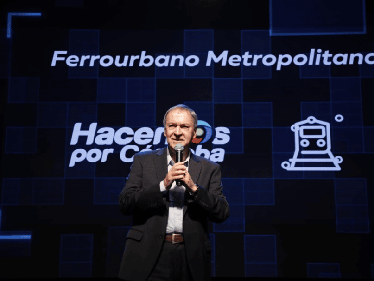 Presentan el proyecto de Ferrourbano Metropolitano para la ciudad de Córdoba