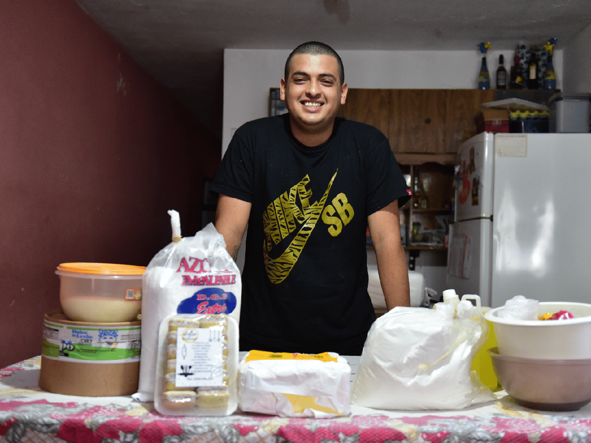 Cobró los $10.000  de la IFE y puso una “panadería” en su casa 