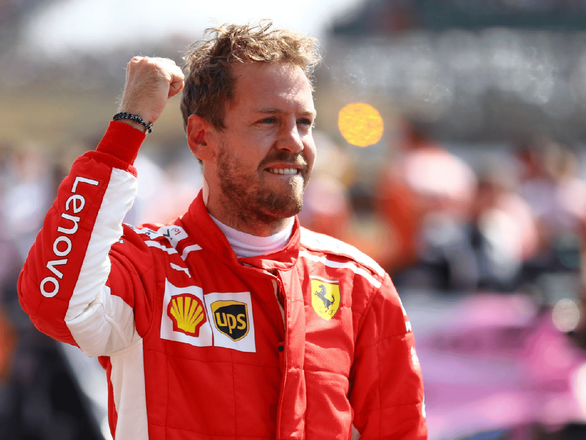 Vettel sigue su persecución sobre Hamilton 