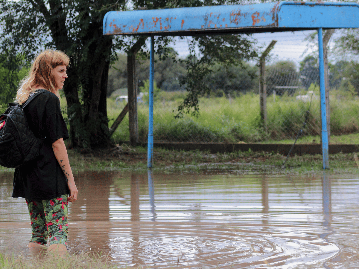 La Pampa: las lluvias superaron los 300 milímetros en Santa rosa, hay más de 1.000 evacuados y no hay clases