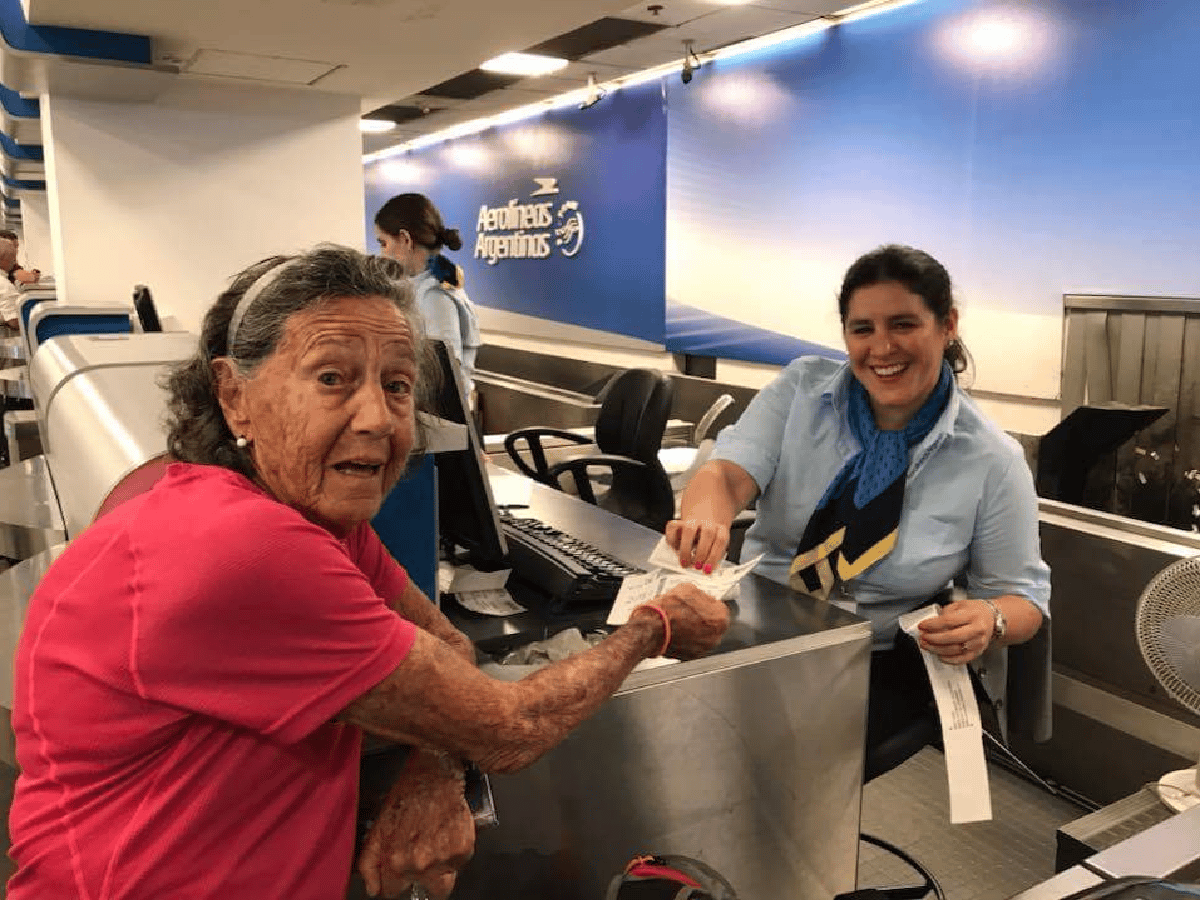 Una bisabuela de 83 años intentará escalar el Aconcagua 