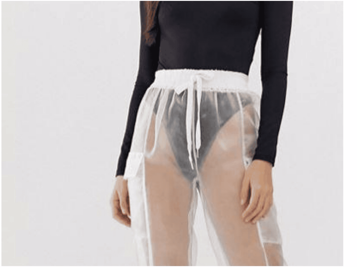  La tendencia que ya levanta polémica: salen a la venta los pantalones ¡Transparentes!
