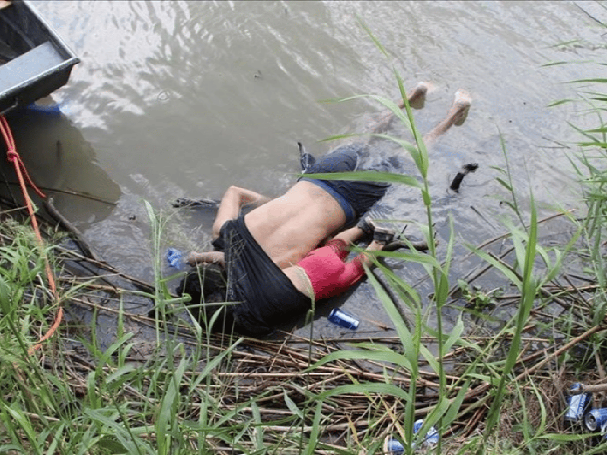 La foto que muestra la cruda realidad de los migrantes que intentan llegar a Estados Unidos