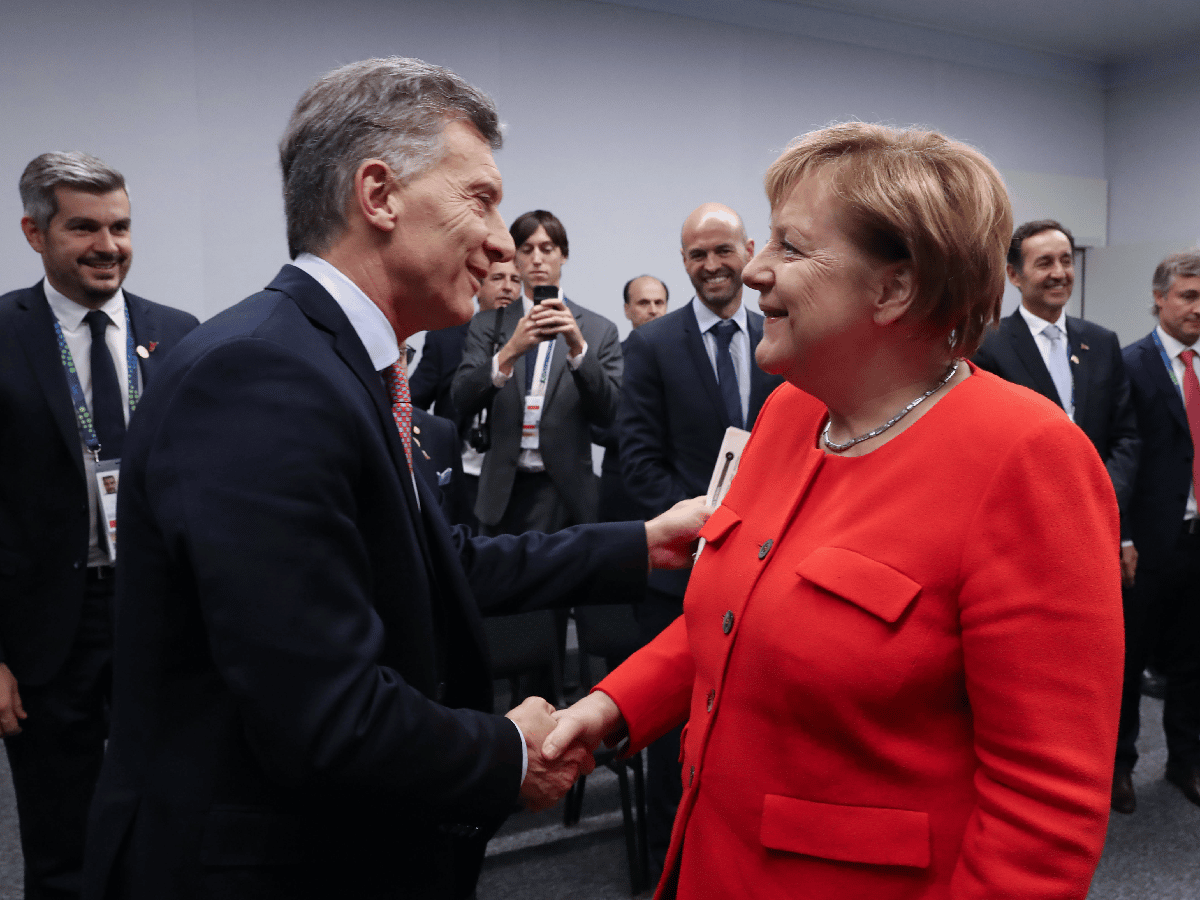 Macri se reunió con Merkel y dialogaron sobre las negociaciones entre el Mercosur y la UE