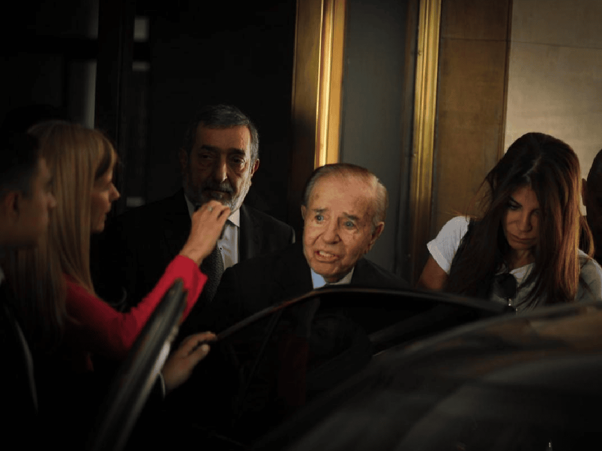 Absolvieron al ex presidente Carlos Menem en la causa Amia
