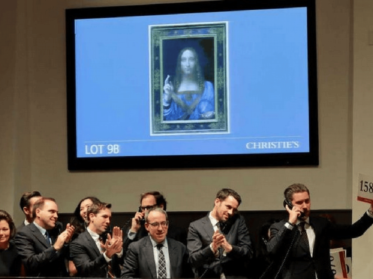 Un Da Vinci vendido en 450 millones de dólares