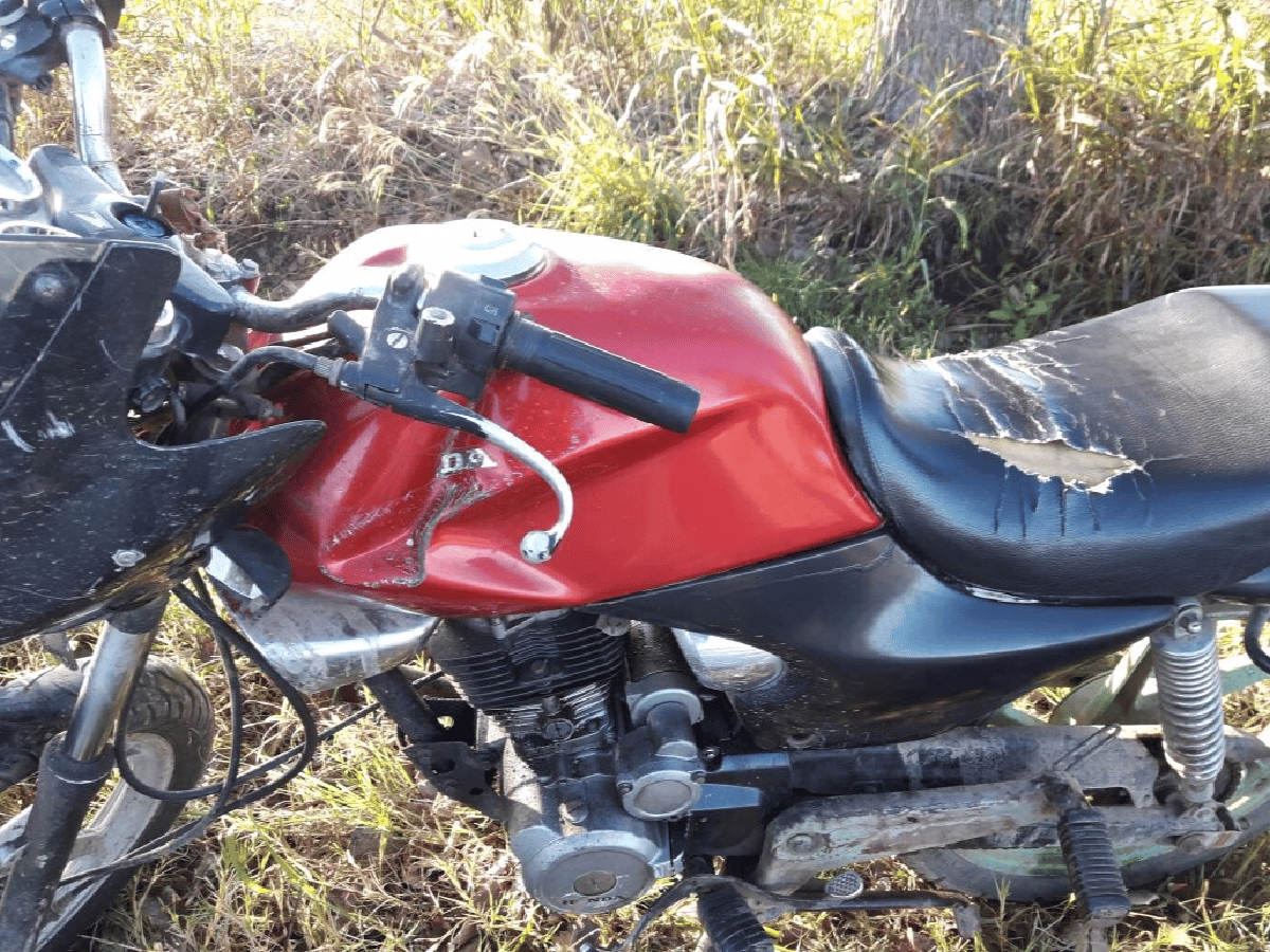 Policía Caminera incautó una moto con pedido de secuestro