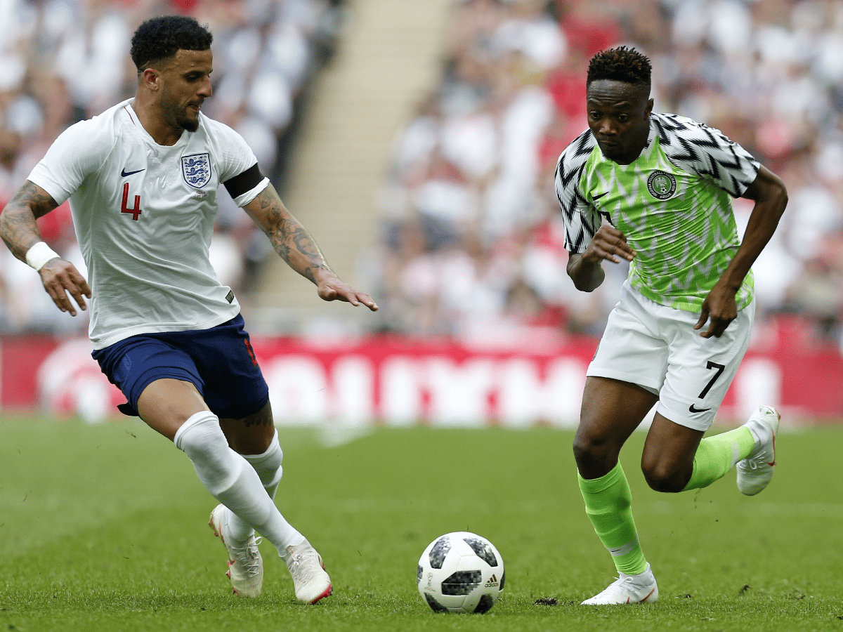 Nigeria cayó ante Inglaterra