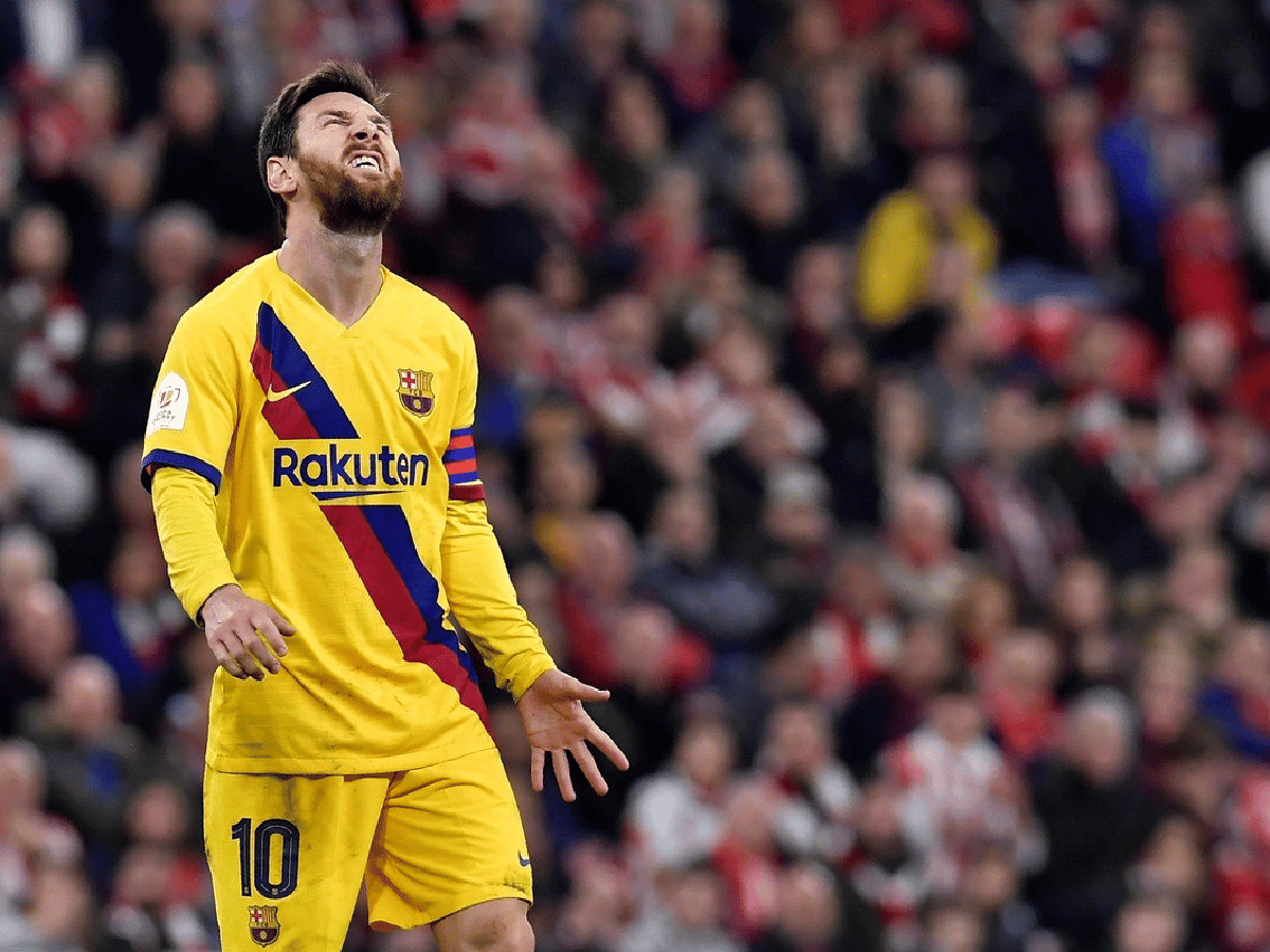 Barcelona, con Messi, eliminado de la Copa del Rey