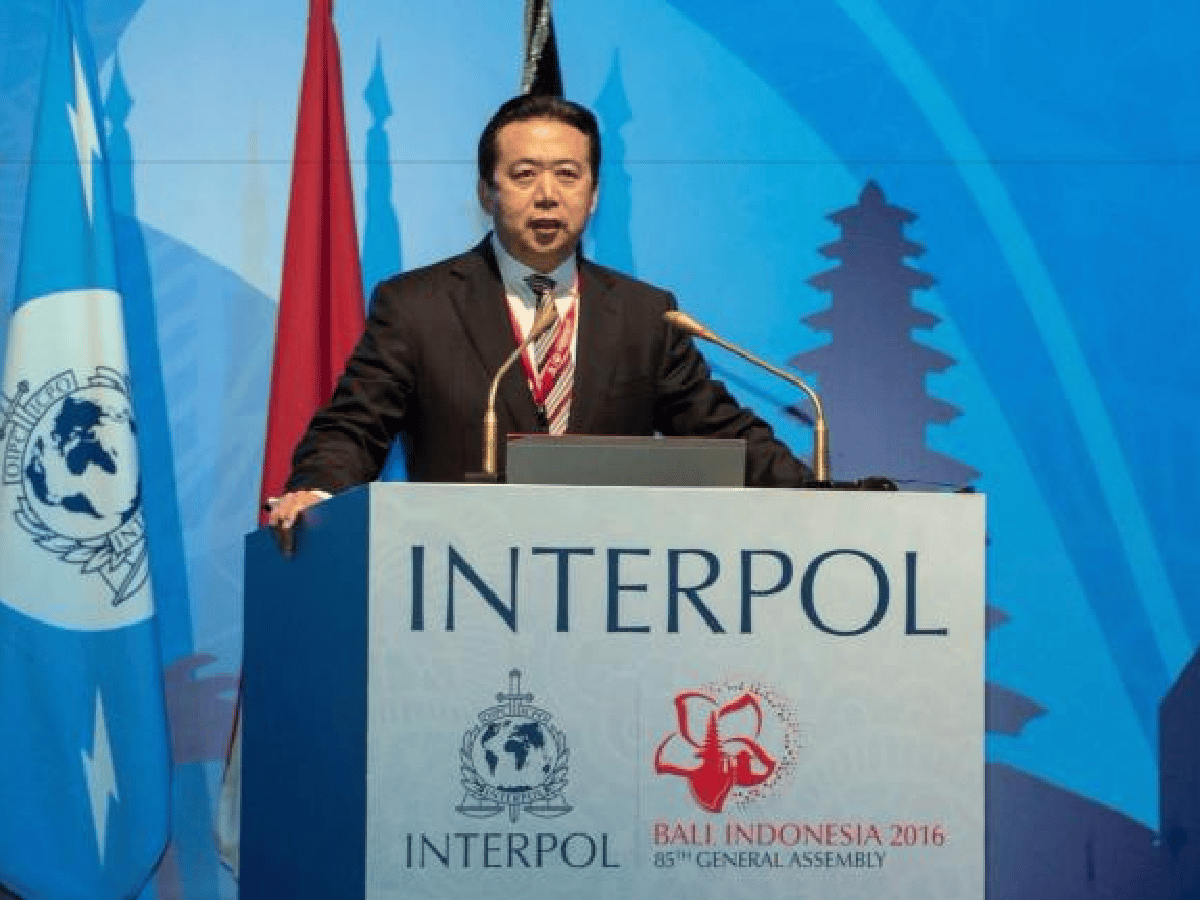Alerta mundial: denuncian la desaparición del jefe de Interpol