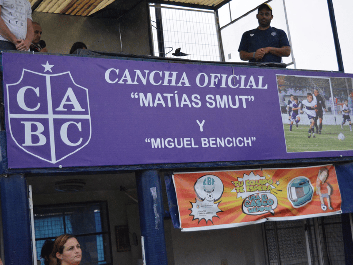 La cancha de Cabrera lleva el nombre de Matías Smut