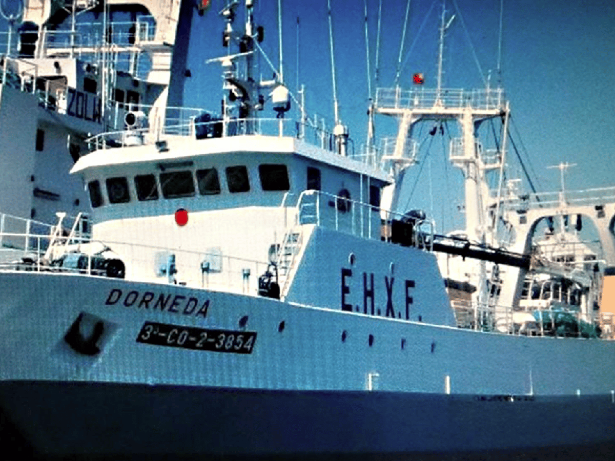 Tragedia en el mar argentino: se hundió un pesquero español 