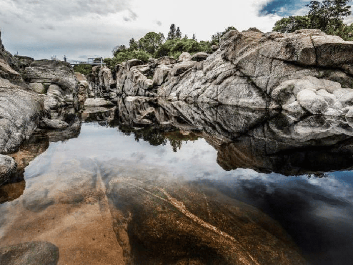 El río Mina Clavero es candidato a maravilla natural de la Argentina