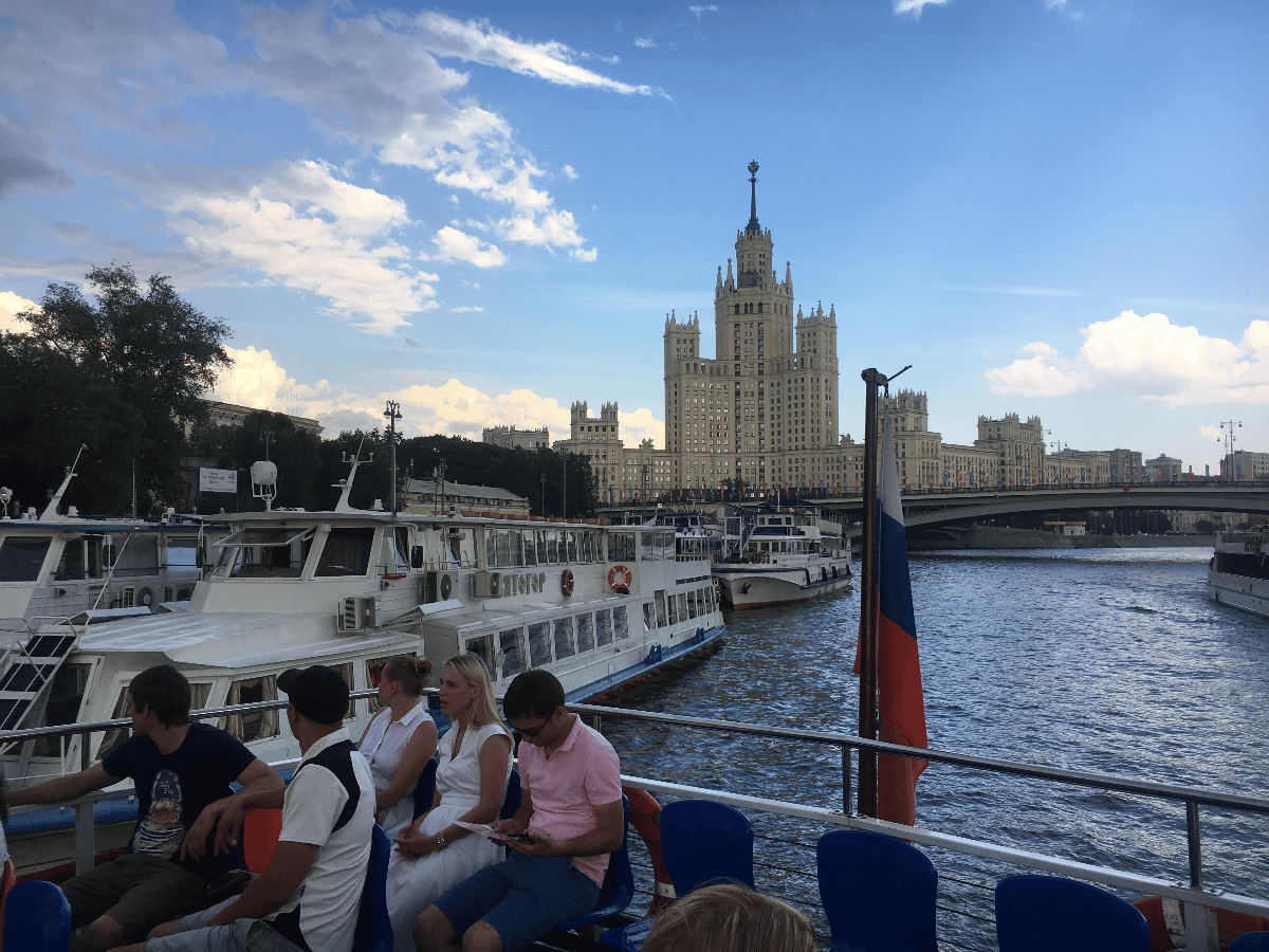Desde el río, otra forma de conocer Moscú     